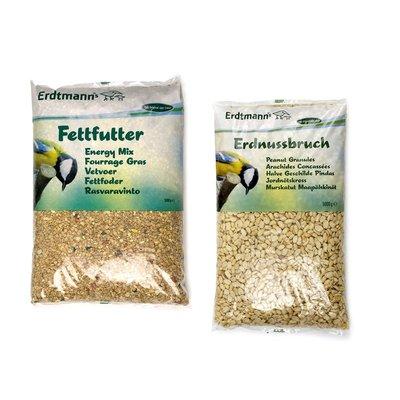 Erdtmann´s Fettfutter 5kg + energiereicher Erdnussbruch 5kg Erdtmann´s Fettfutter 5kg + energiereicher Erdnussbruch 5kg