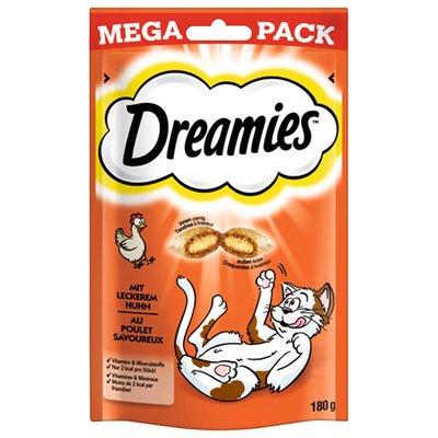 Dreamies Katzensnack Mega Pack mit Huhn 180g Dreamies Katzensnack Mega Pack mit Huhn 180g