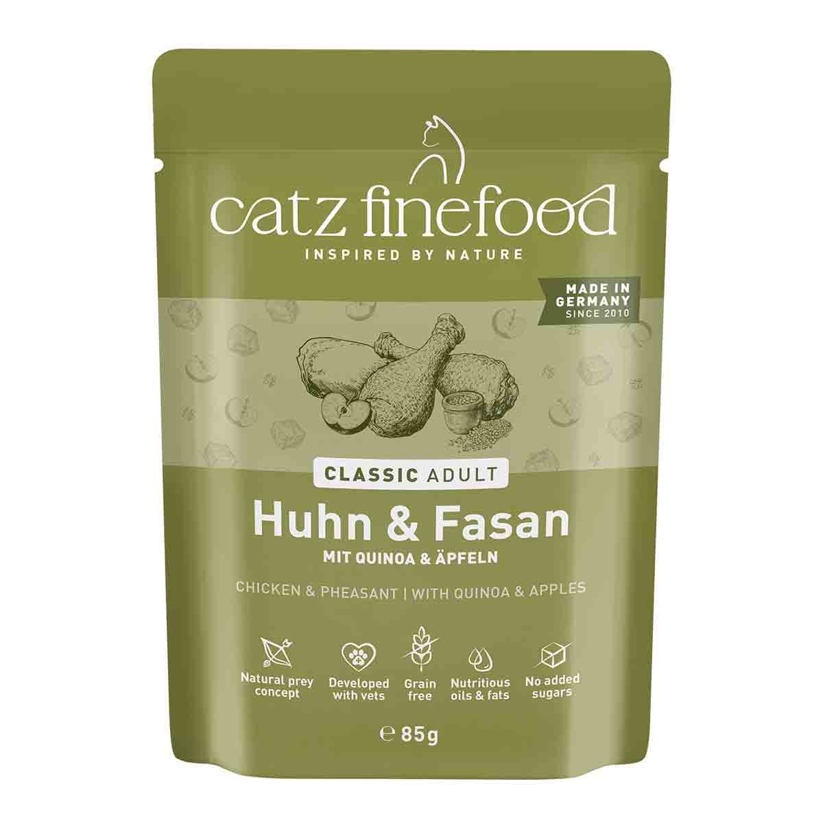 catz finefood - No. 15 Huhn und Fasan 16x85g