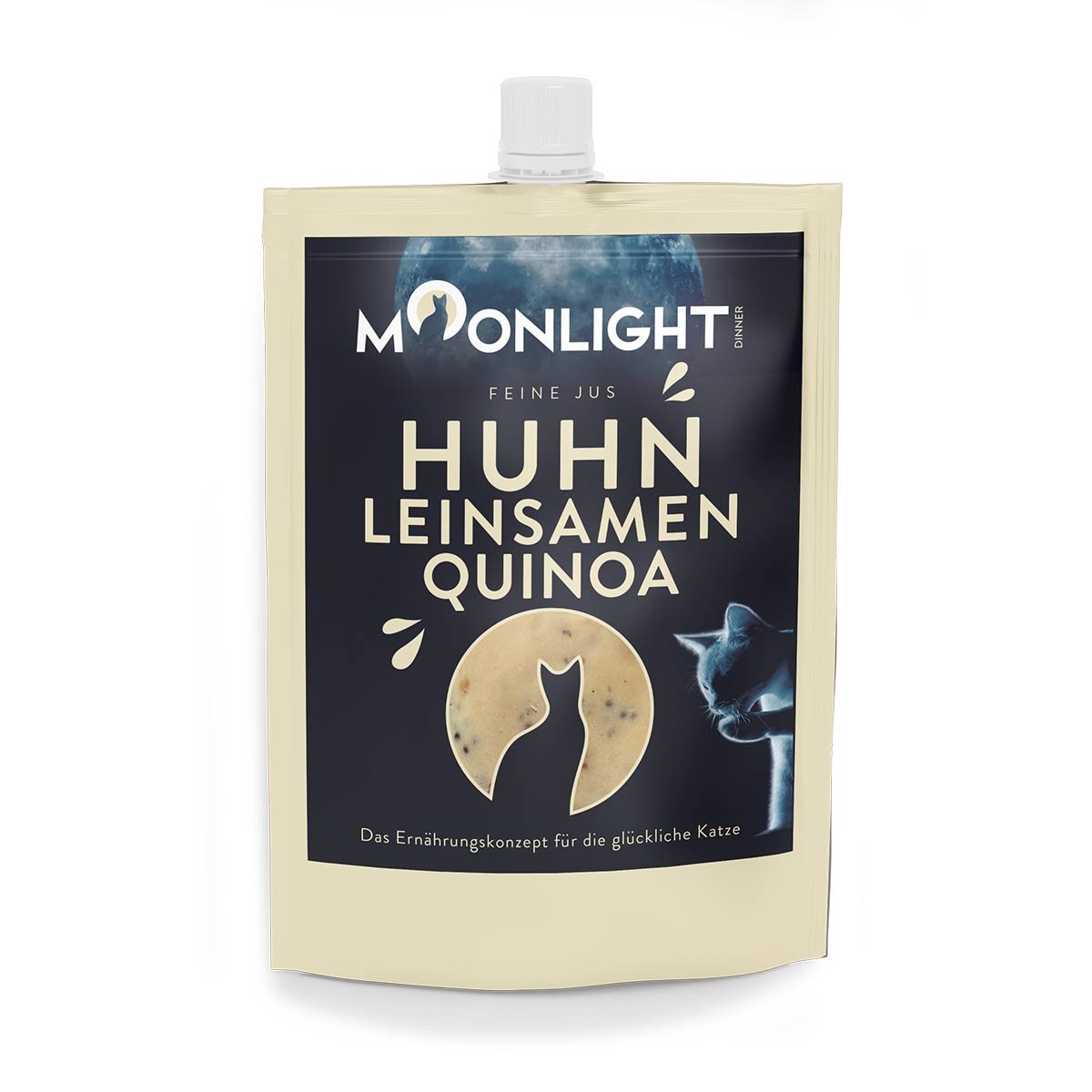 Moonlight Dinner Feine Jus - Huhn mit Leinsamen 5x60g