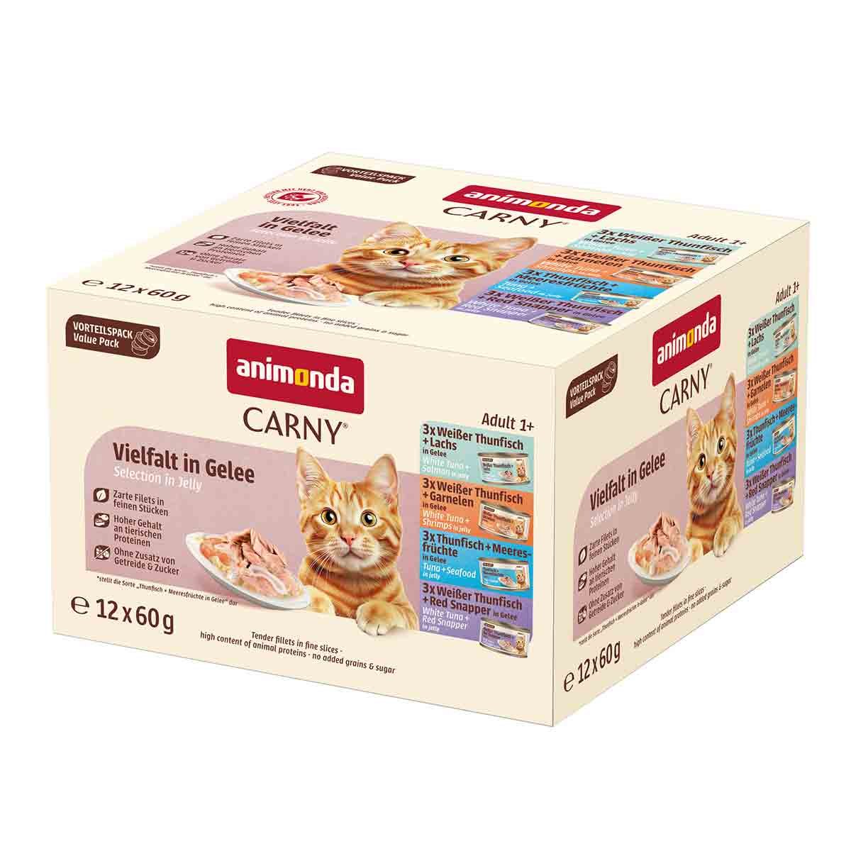 Carny Adult Vielfalt in Gelee 12x60g