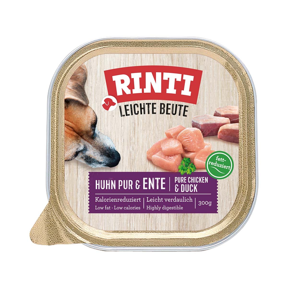 Rinti Leichte Beute Huhn pur und Ente 18x300g