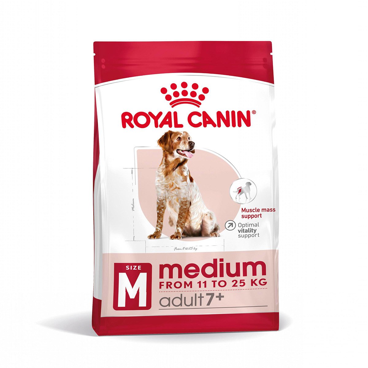 ROYAL CANIN MEDIUM Adult 7+ Trockenfutter für ältere mittelgroße Hunde 2x15kg