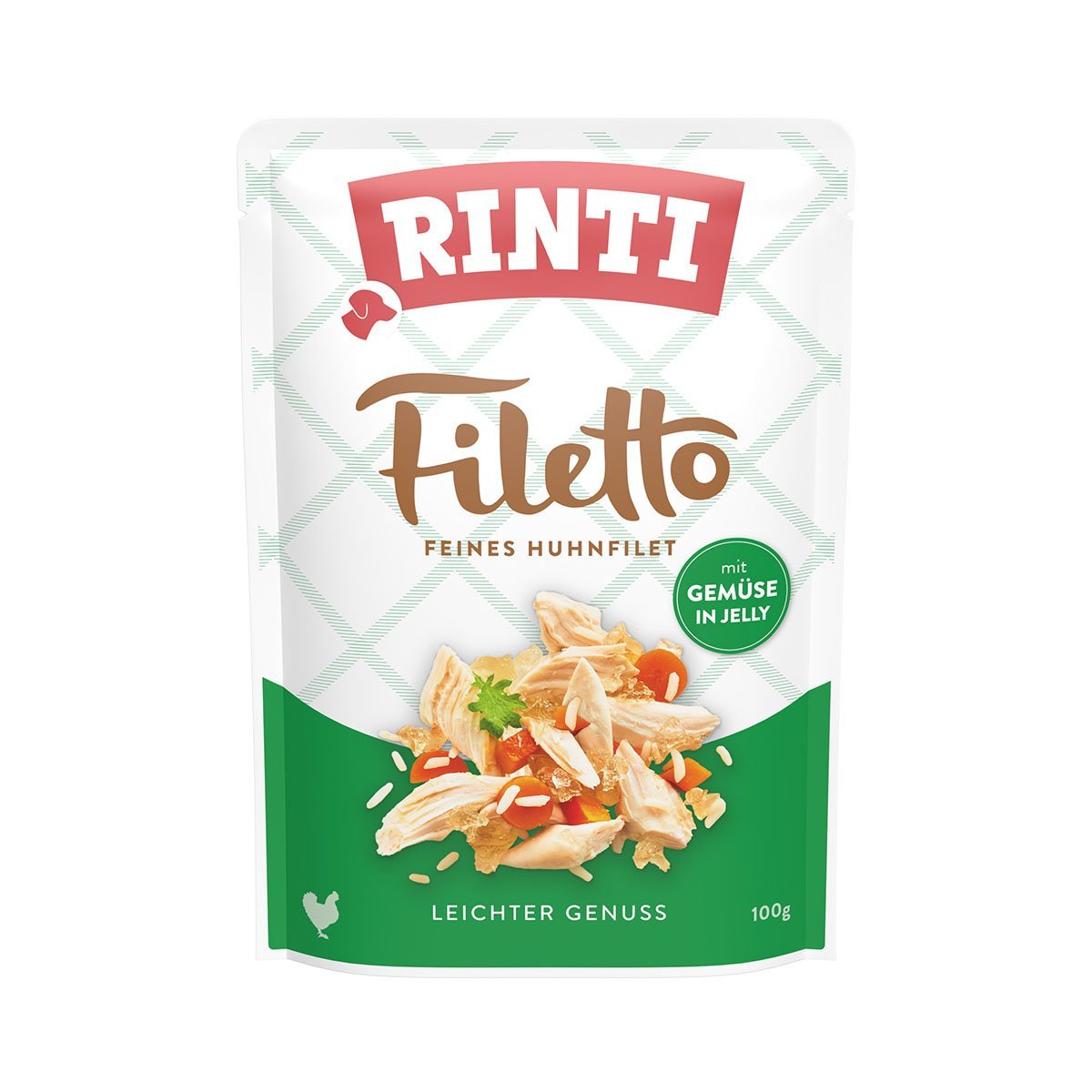 Rinti Filetto Huhn und Gemüse in Jelly 24x100g