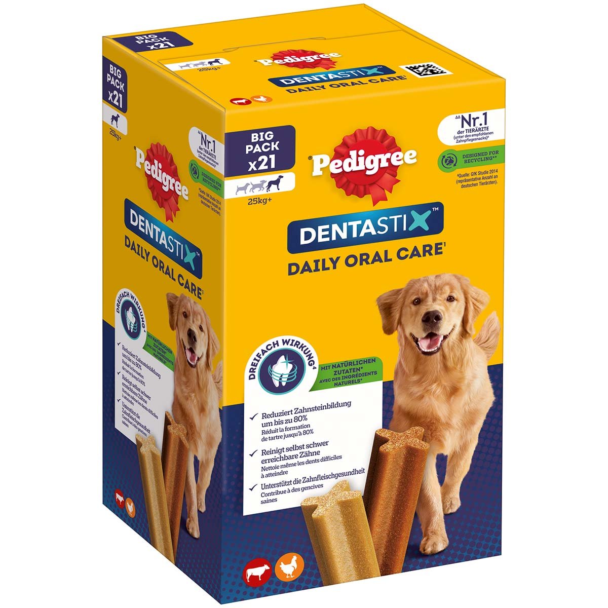 Pedigree DentaStix für Große Hunde 21 Stück