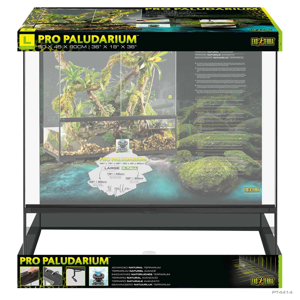 Exo Terra Pro Paludarium 90x45x90 cm