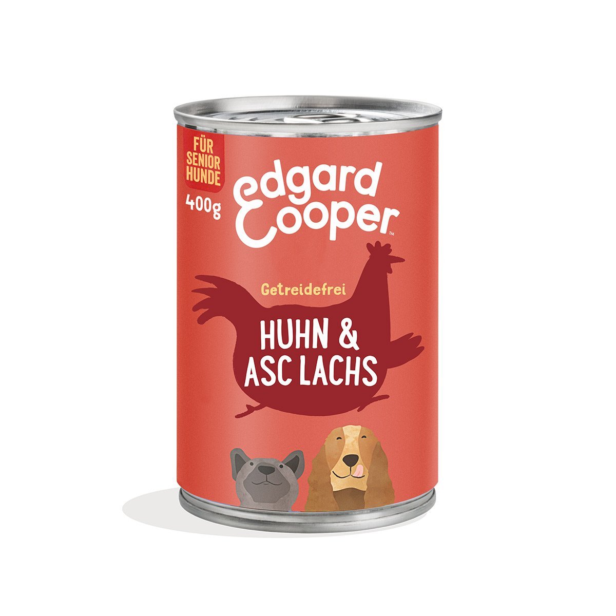 Edgard und Cooper Senior Huhn und Lachs 12x400g