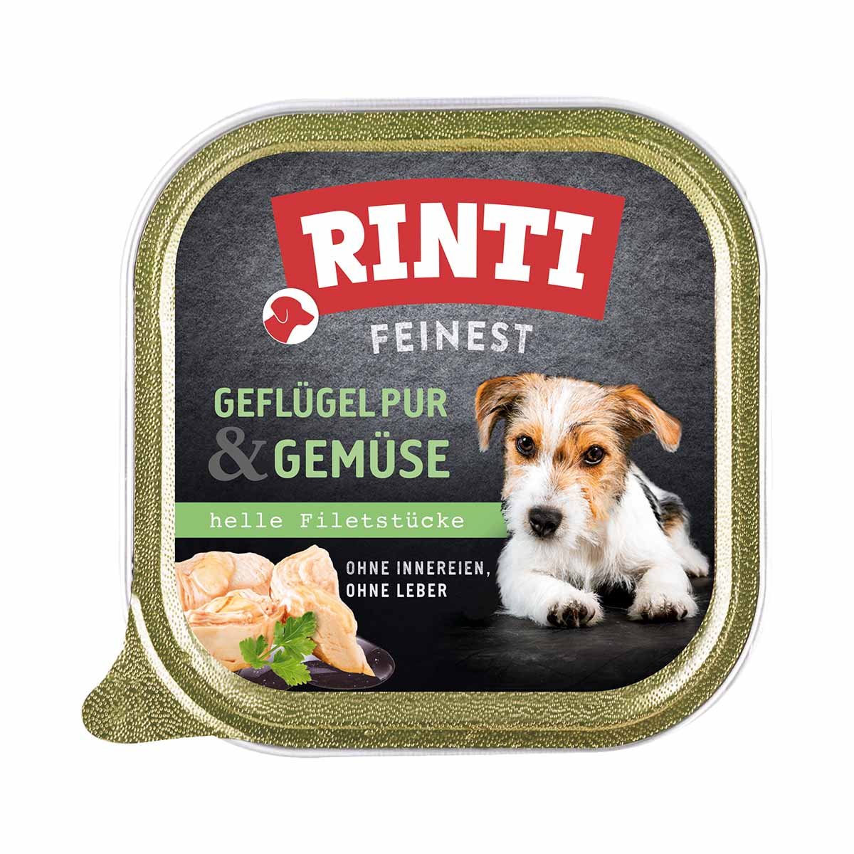 Rinti Feinest Geflügel pur und Gemüse 44x150g