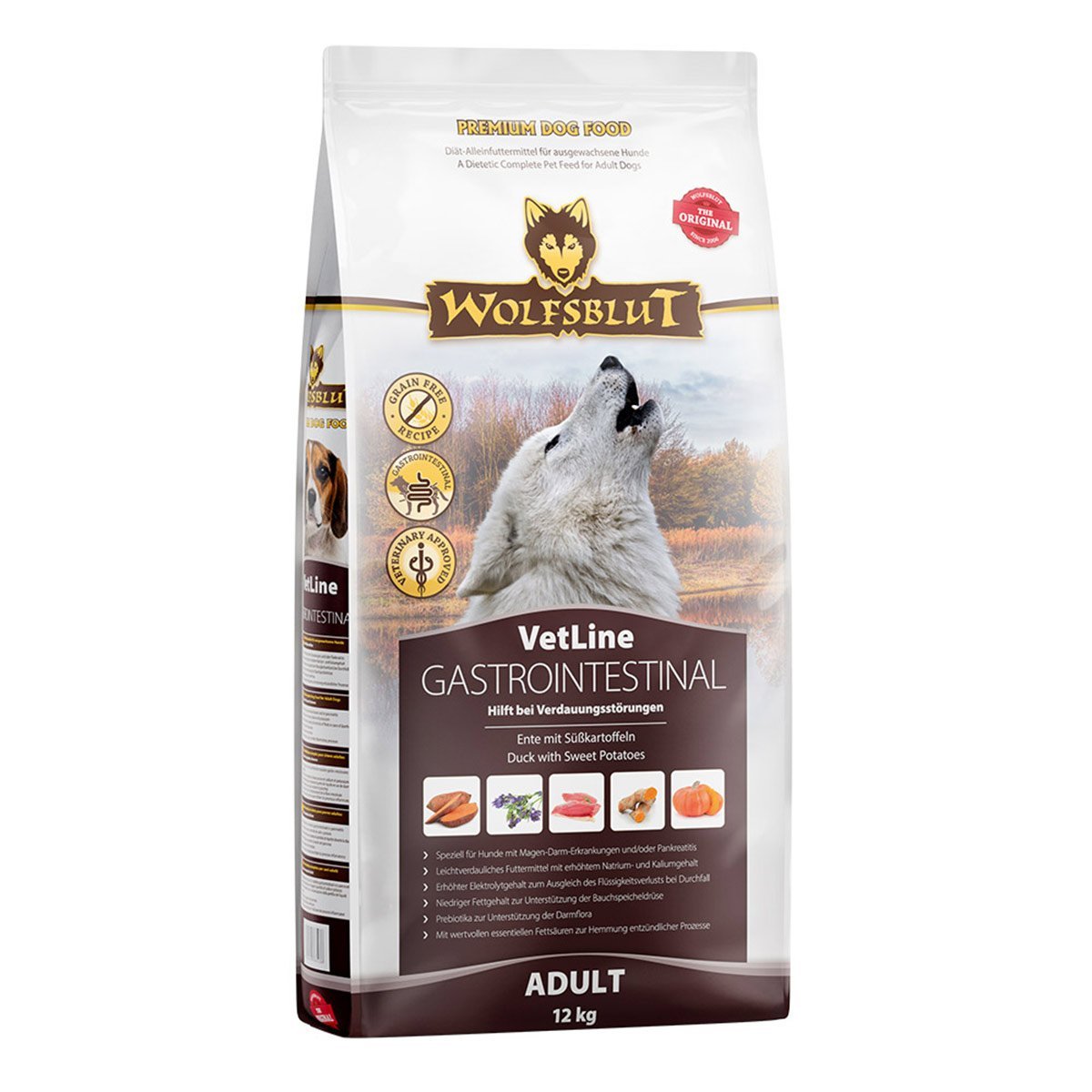 Wolfsblut VetLine Gastrointestinal Ente 12kg