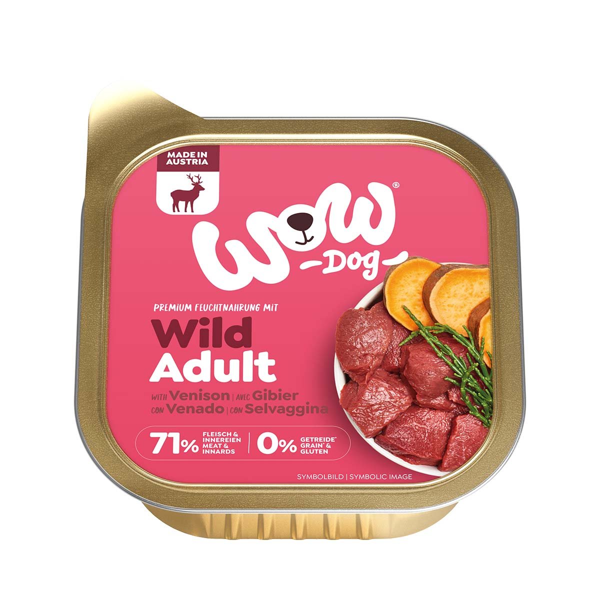 WOW Dog Wild Adult 11x150g