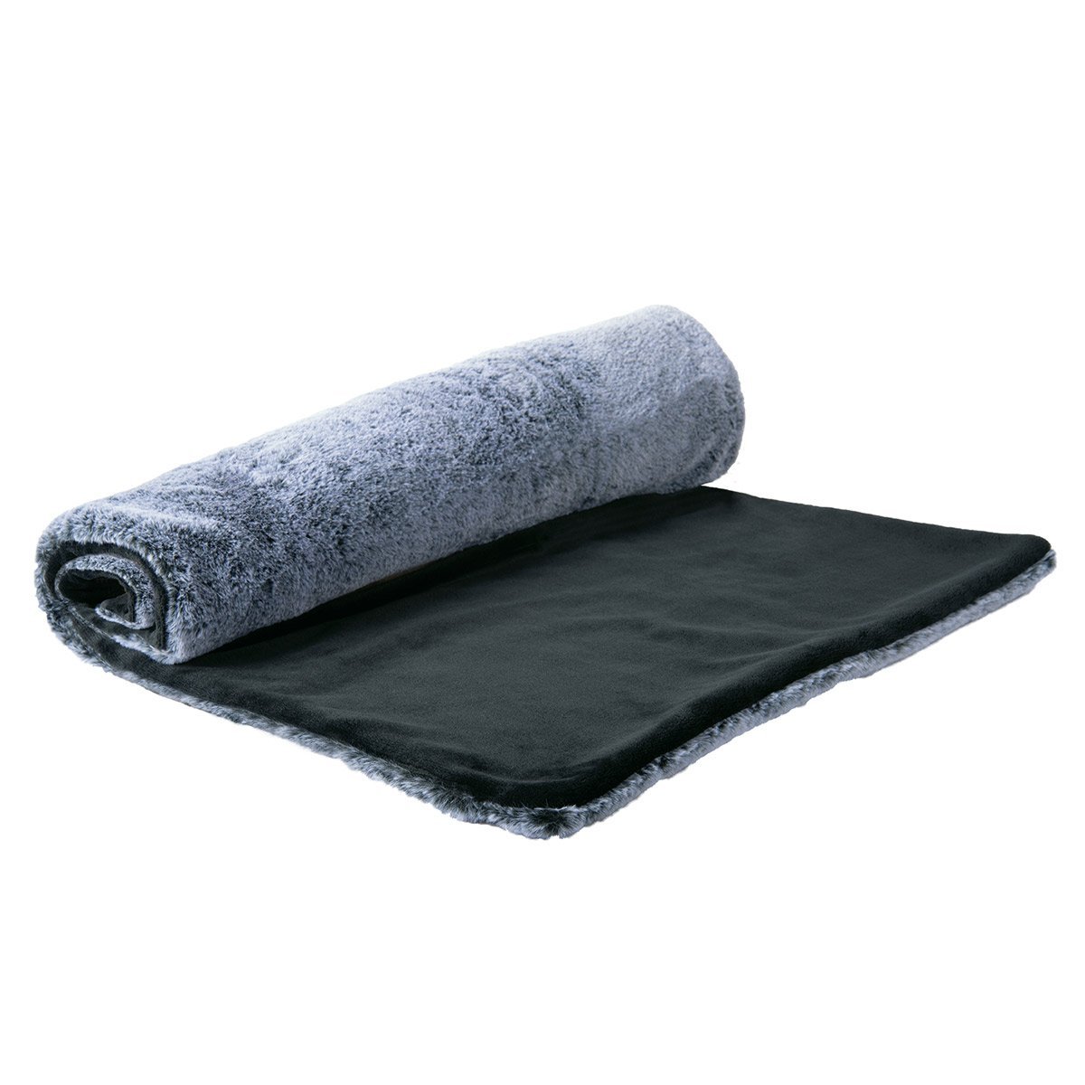Petlando Kuscheldecke Alaska grau L - 110 x 80 cm
