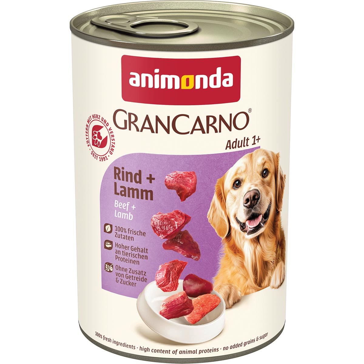 animonda GranCarno Adult Rind und Lamm 24x400g