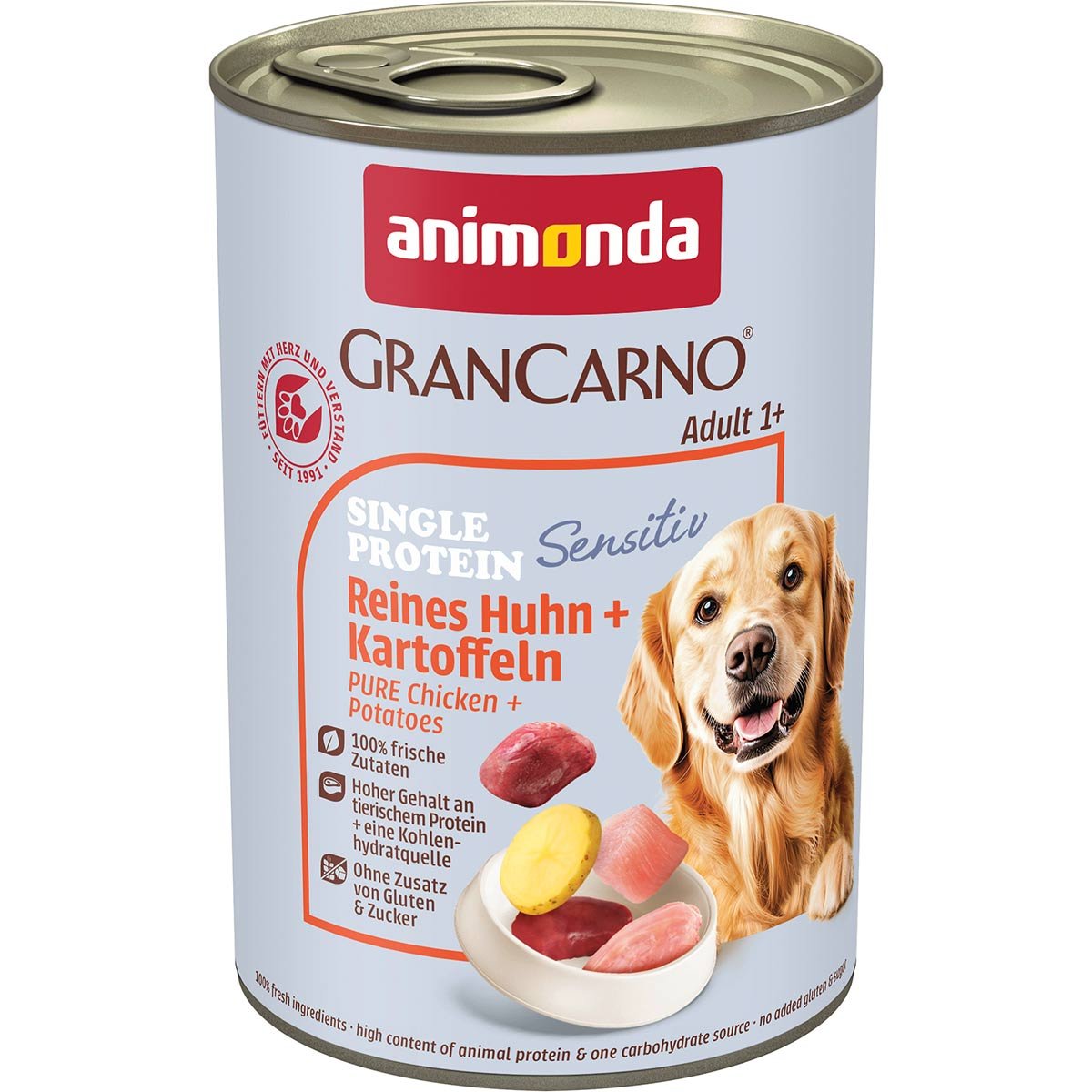 animonda GranCarno Sensitiv Huhn und Kartoffel 24x400g