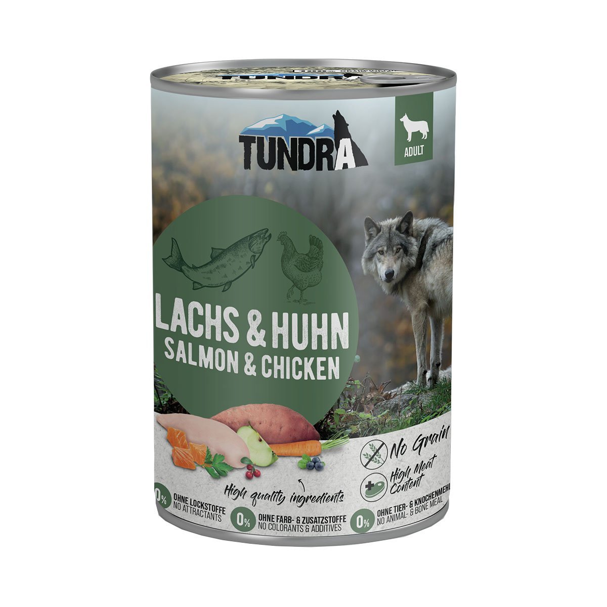 Tundra Dog Lachs und Huhn 6x400g