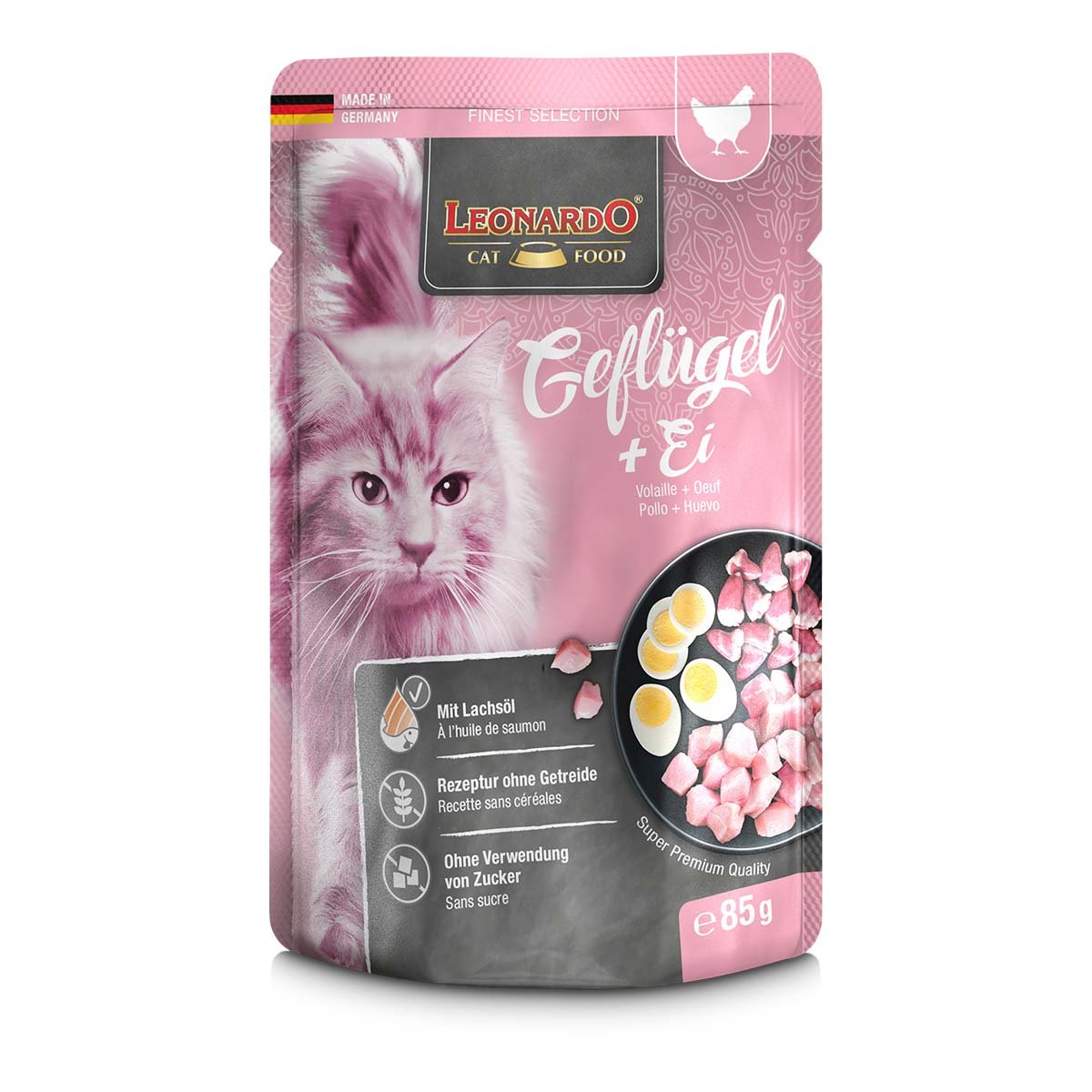 Leonardo Finest Selection Geflügel und Ei 16x85g