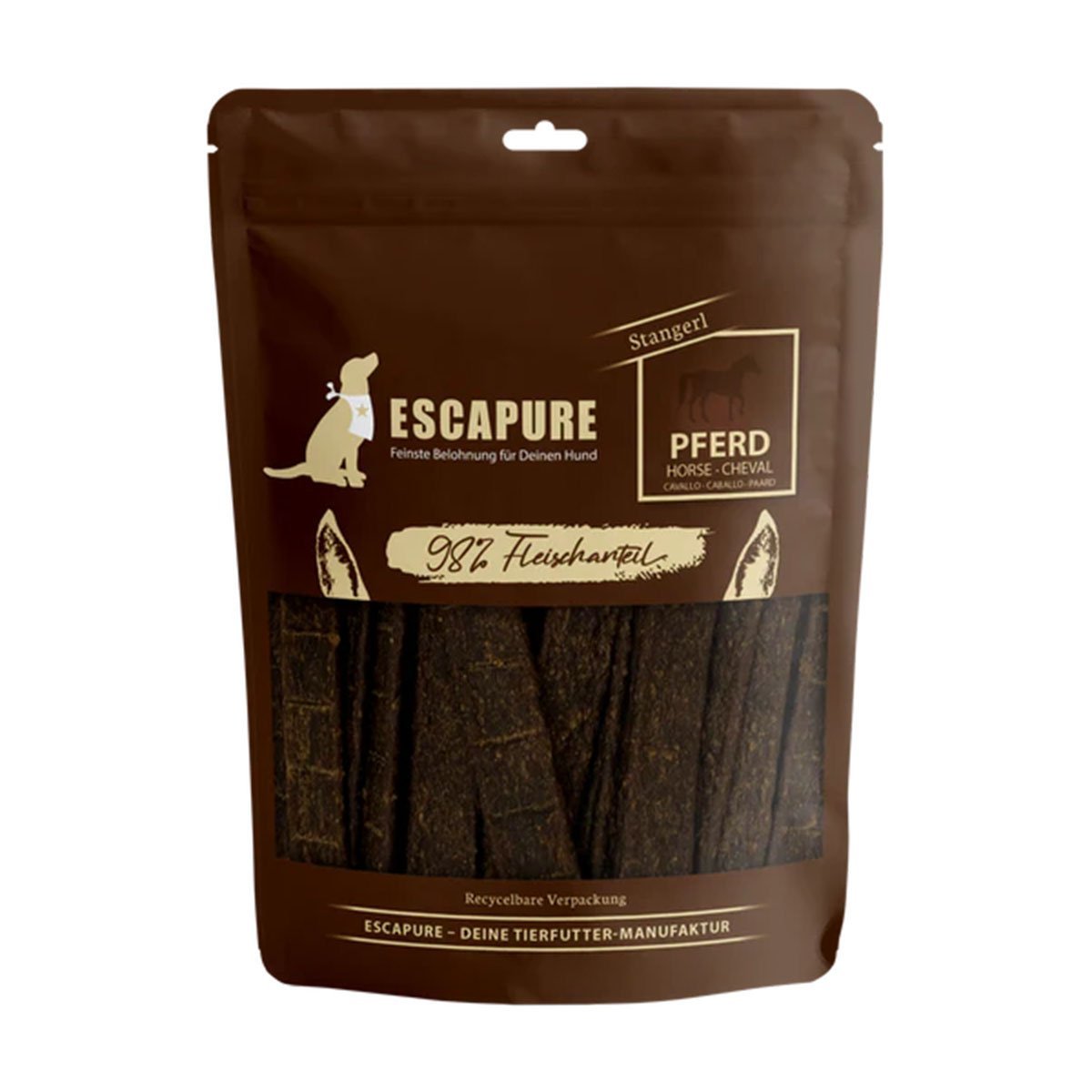 Escapure Pferde Stangerl 3x150g