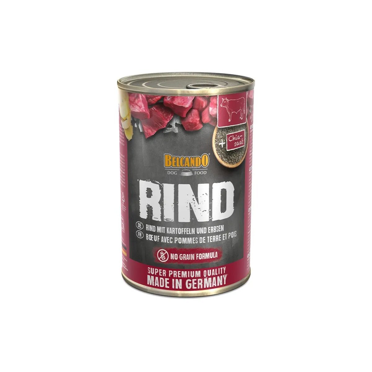 Belcando Rind mit Kartoffel und Erbsen 12x 400 g