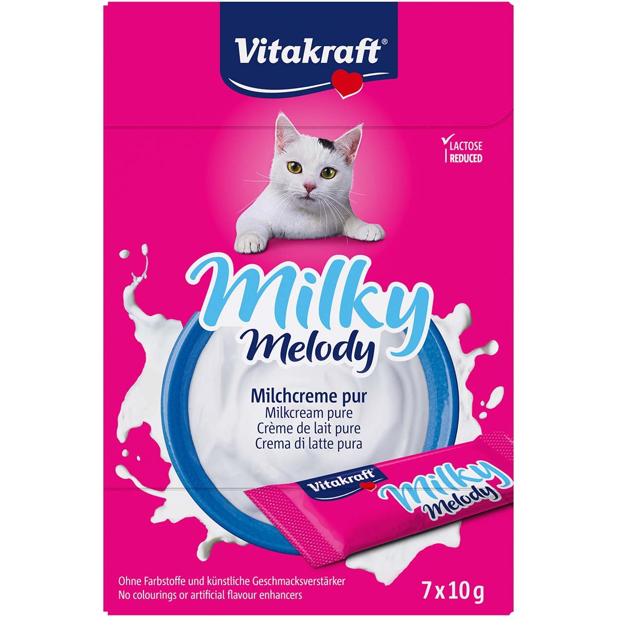 Vitakraft Katzensnack Milky Melody Pur 3x70g
