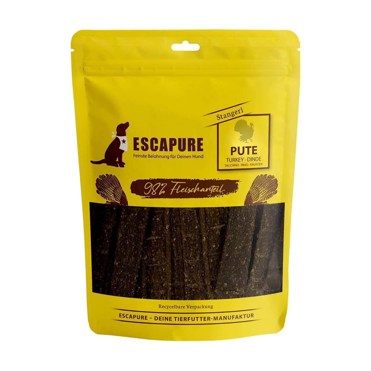 Escapure Puten Stangerl 3x150g