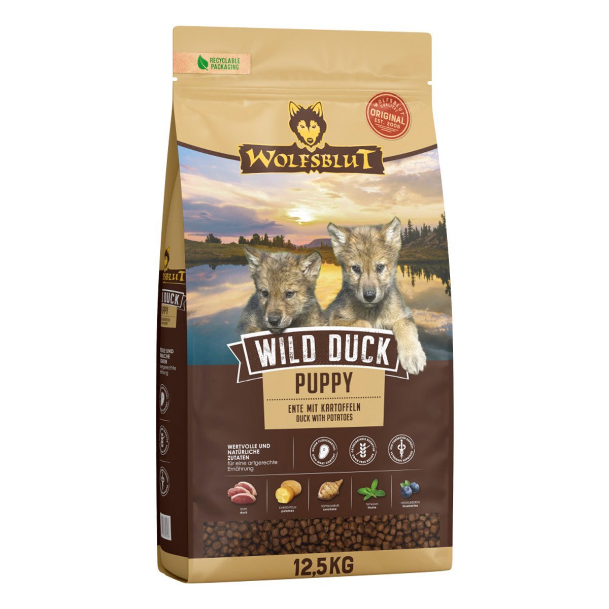 Wolfsblut Wild Duck Puppy 12,5kg