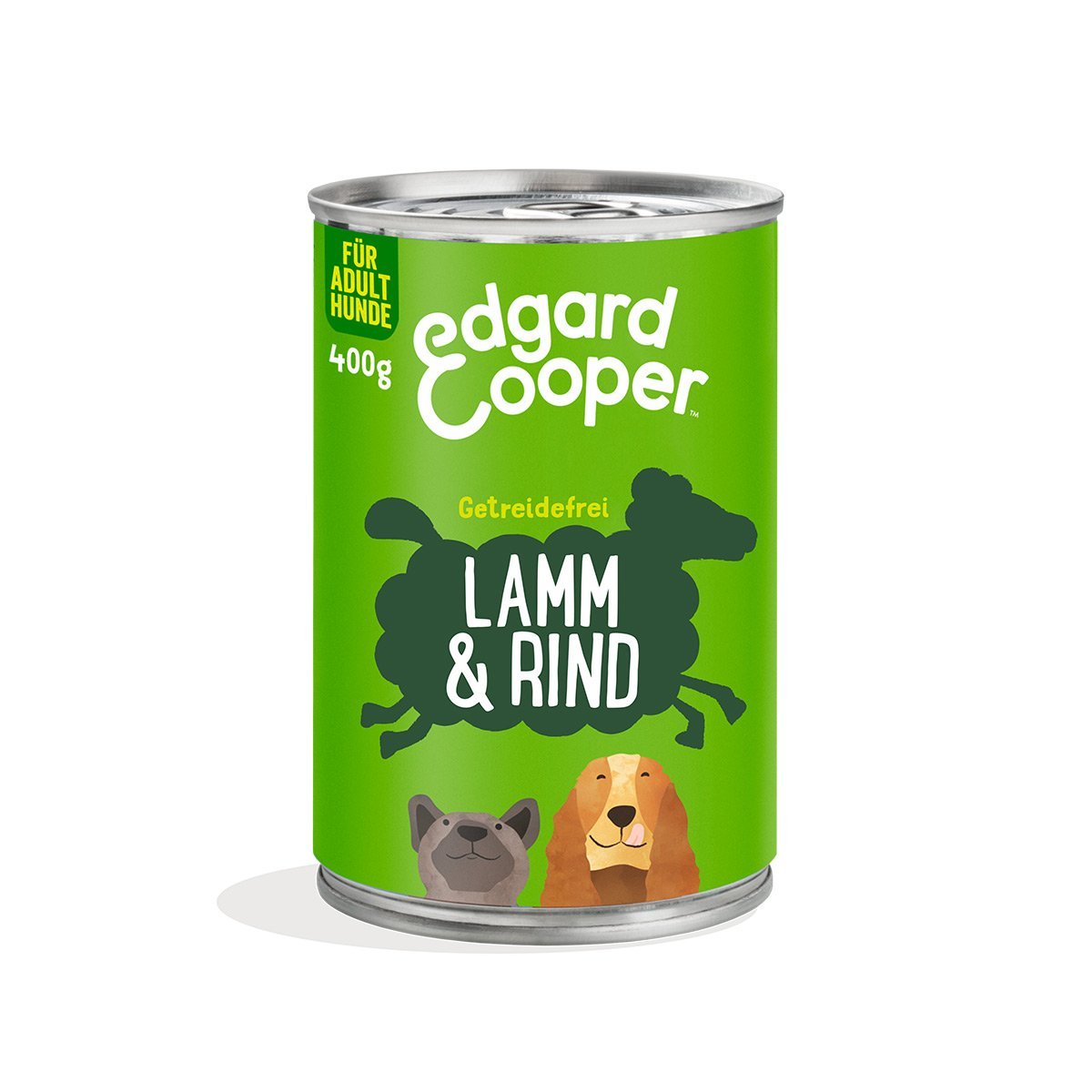 Edgard und Cooper Adult Lamm und Rind 12x400g