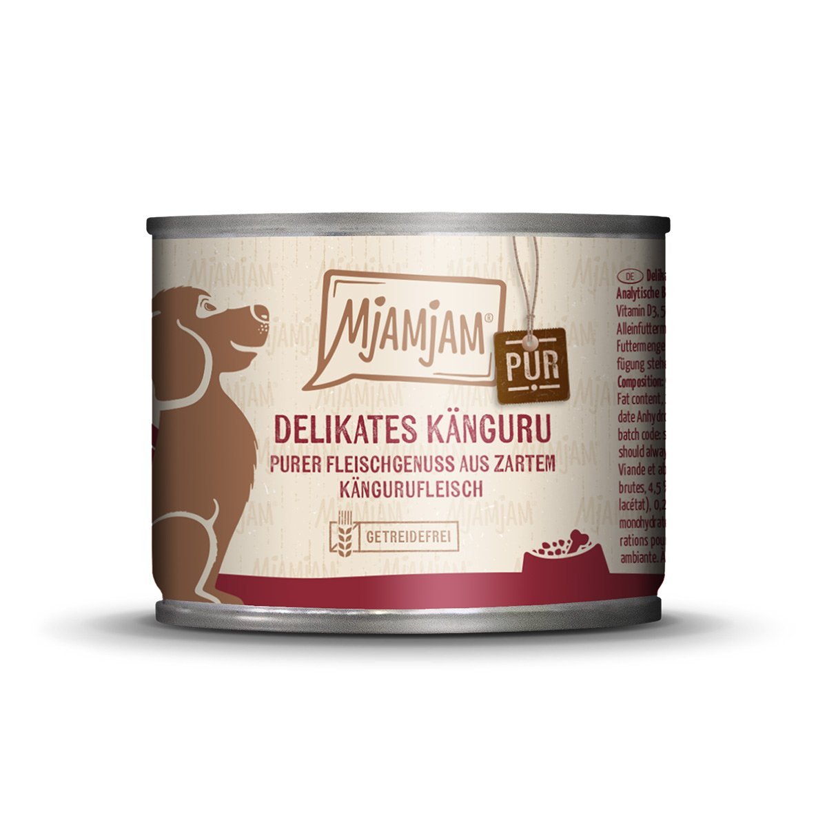 MjAMjAM purer Fleischgenuss - Känguru pur 6x200 g