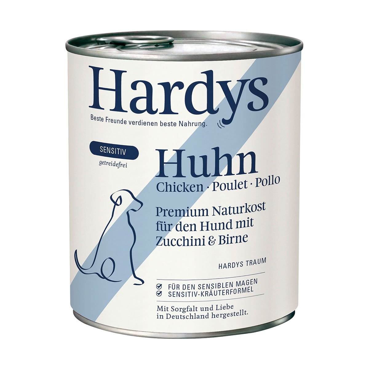 Hardys SENSITIV Huhn mit Zucchini und Birne 12x800g