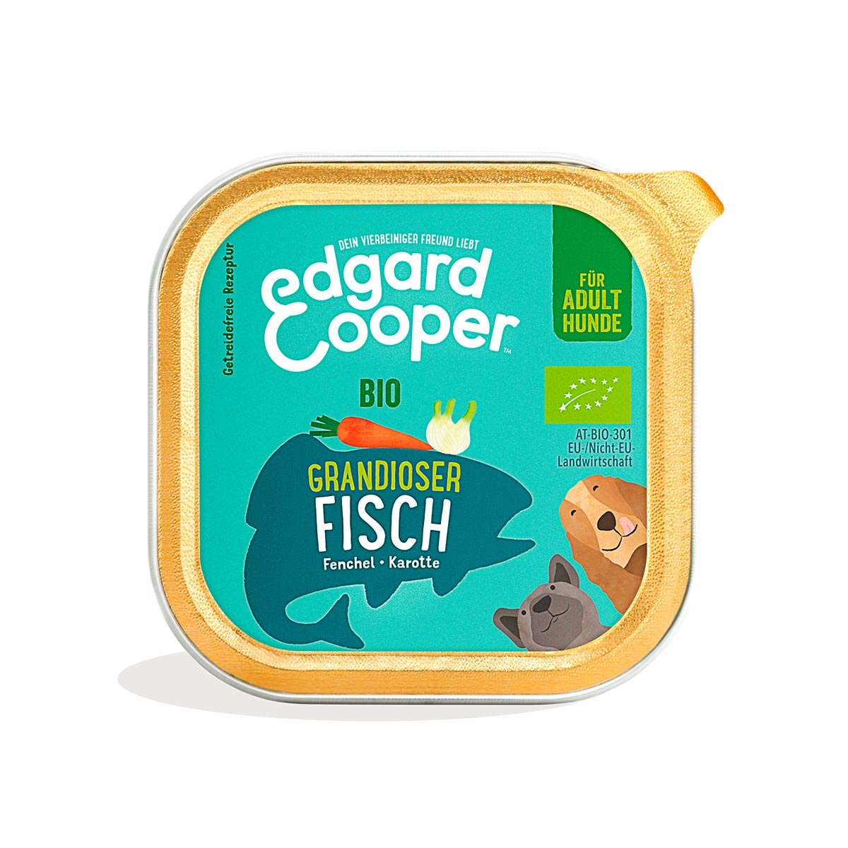 Edgard und Cooper Bio Fisch 17x100g