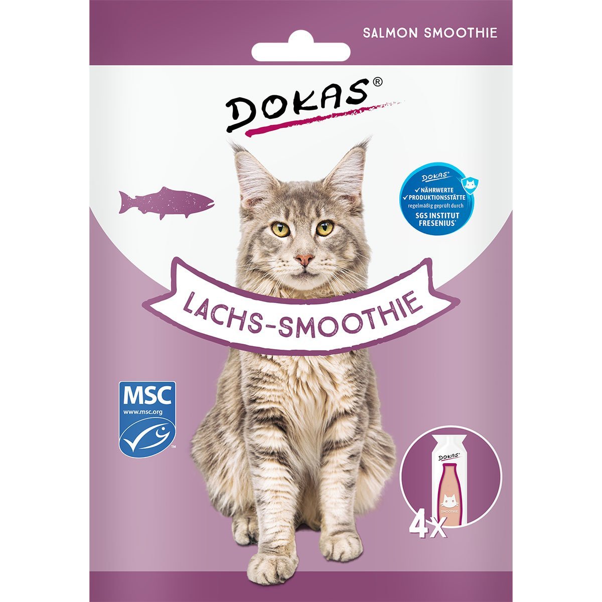 Dokas Lachs-Smoothie 4x120ml