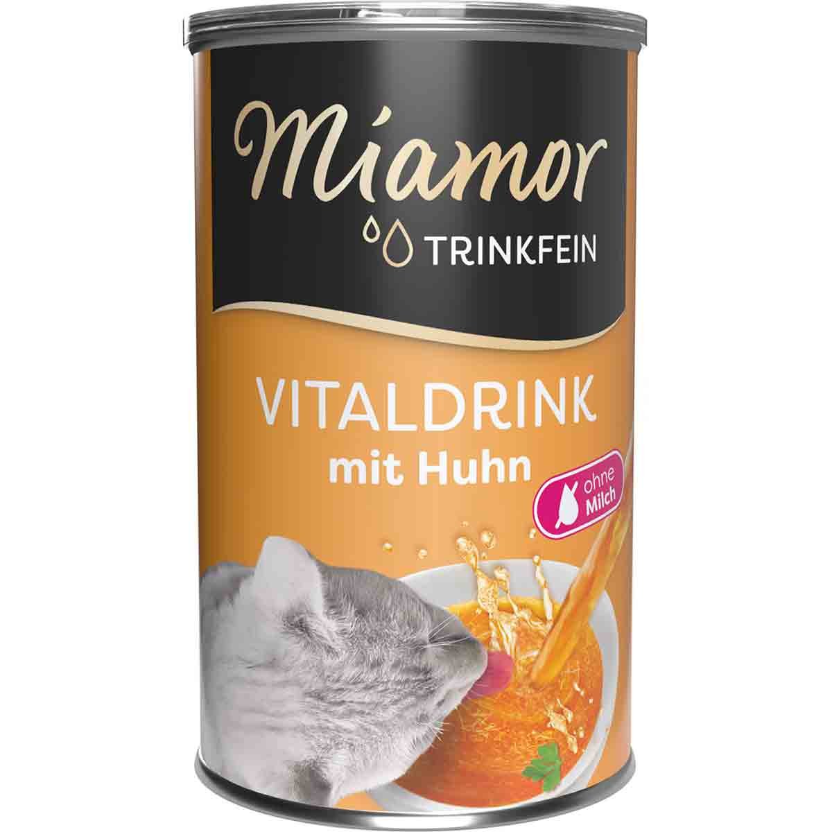 Miamor Trinkfein - Vitaldrink mit Huhn Sixpack 24x135ml