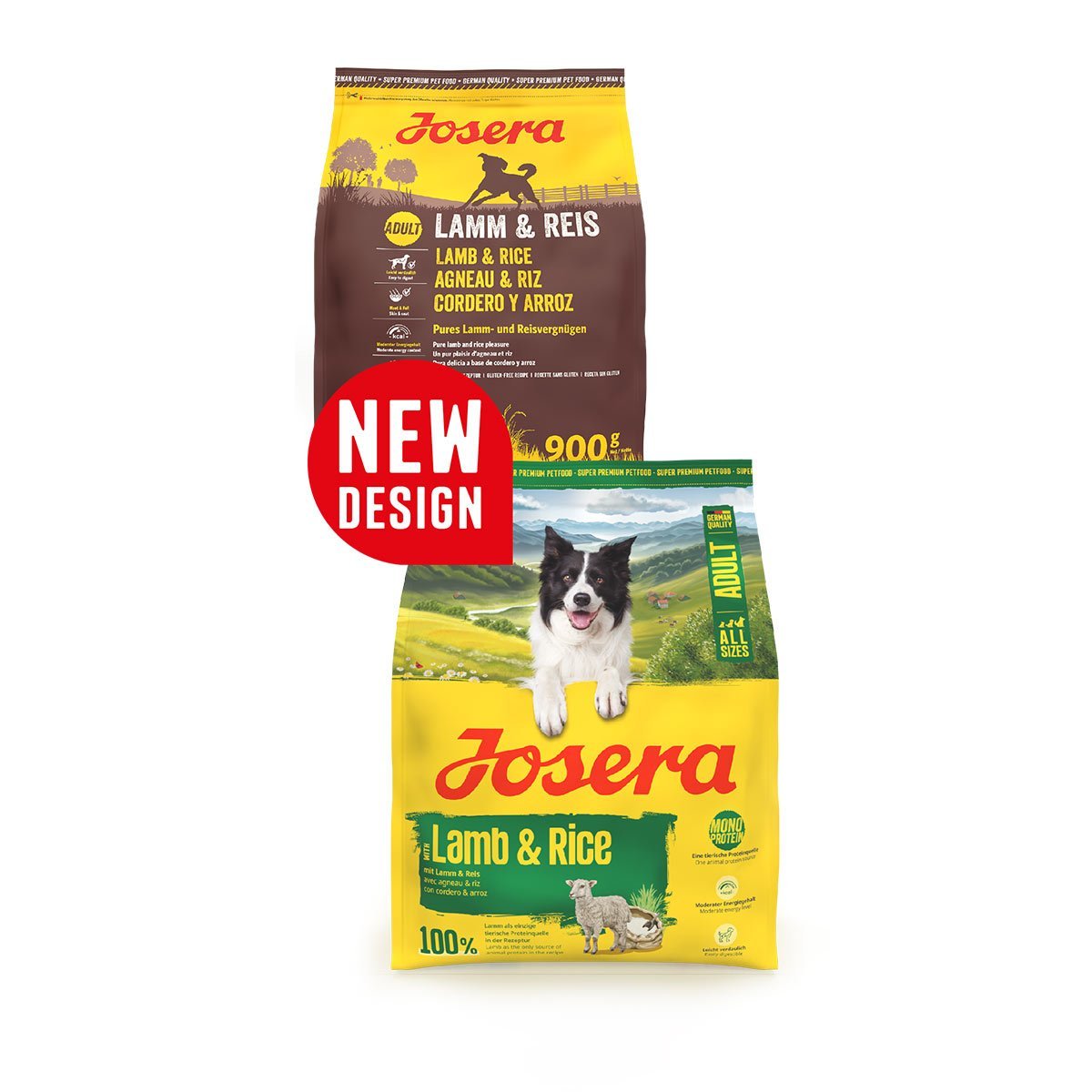 Josera All Sizes Adult Lamb und Rice 5x900 g