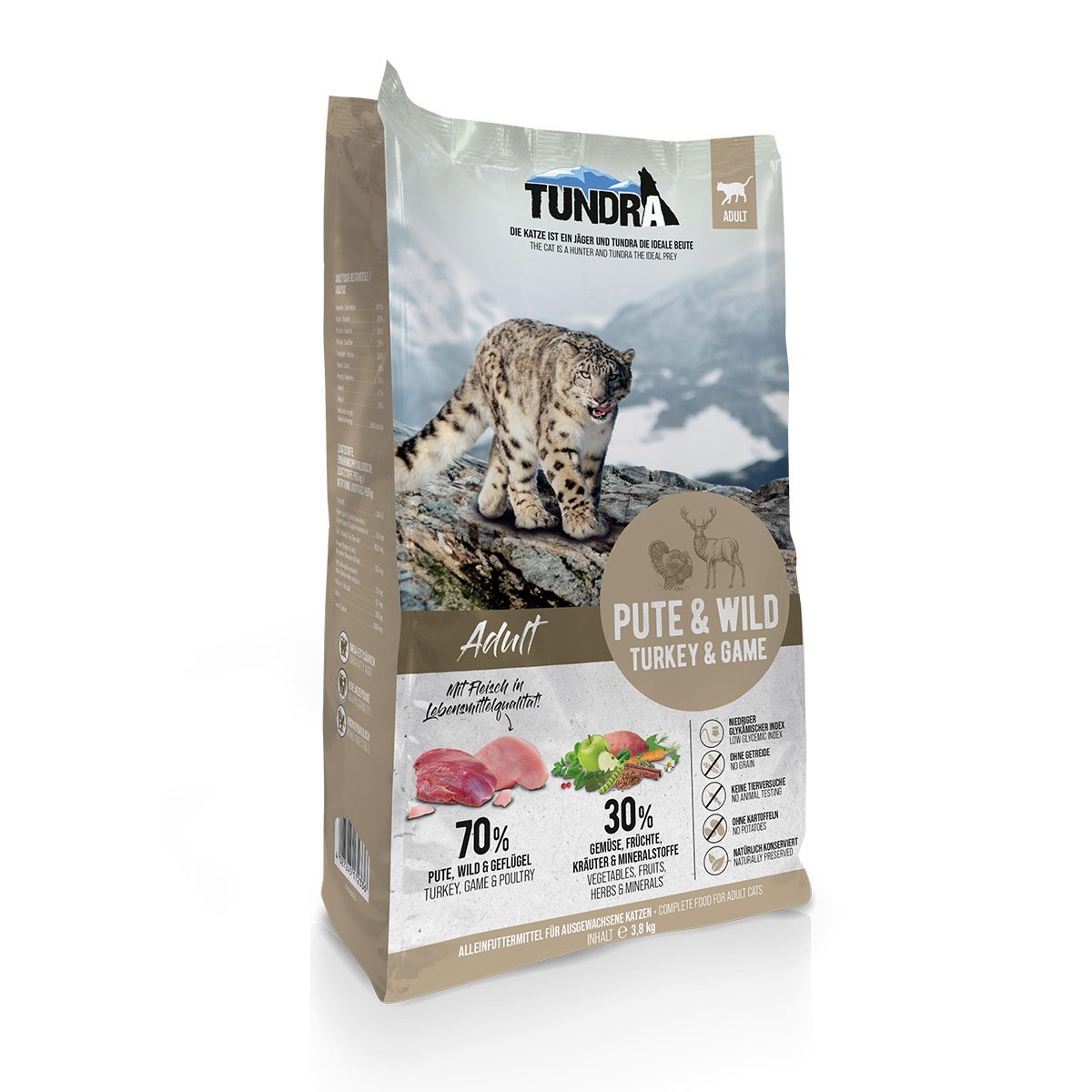 Tundra Cat Pute und Wild 2x3,8kg