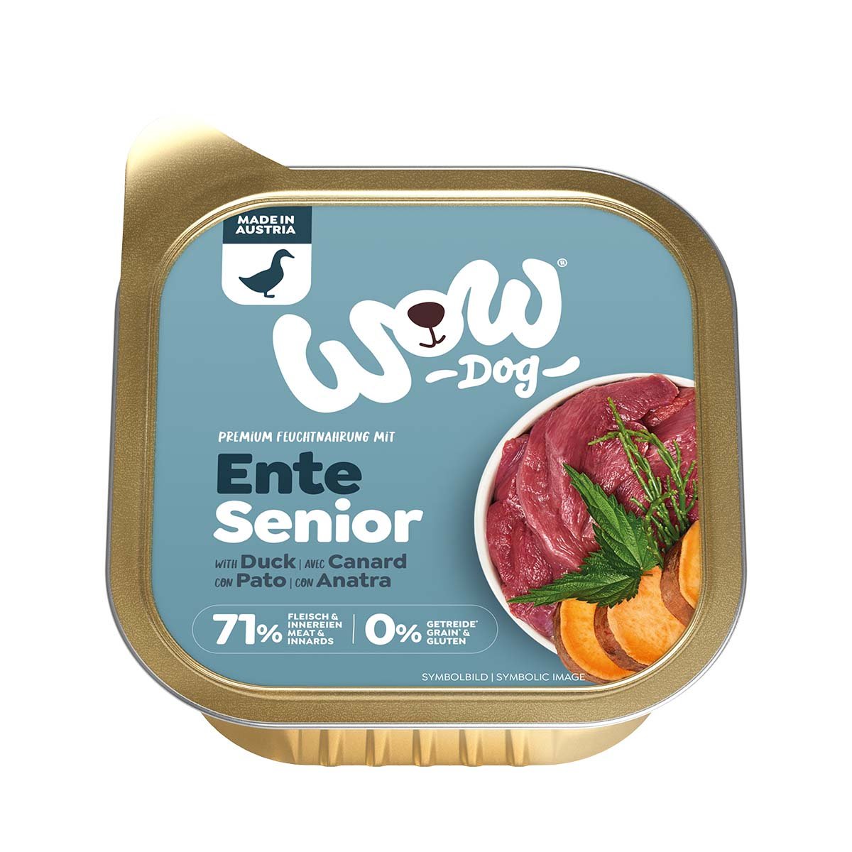 WOW Dog Ente Senior 11x150g