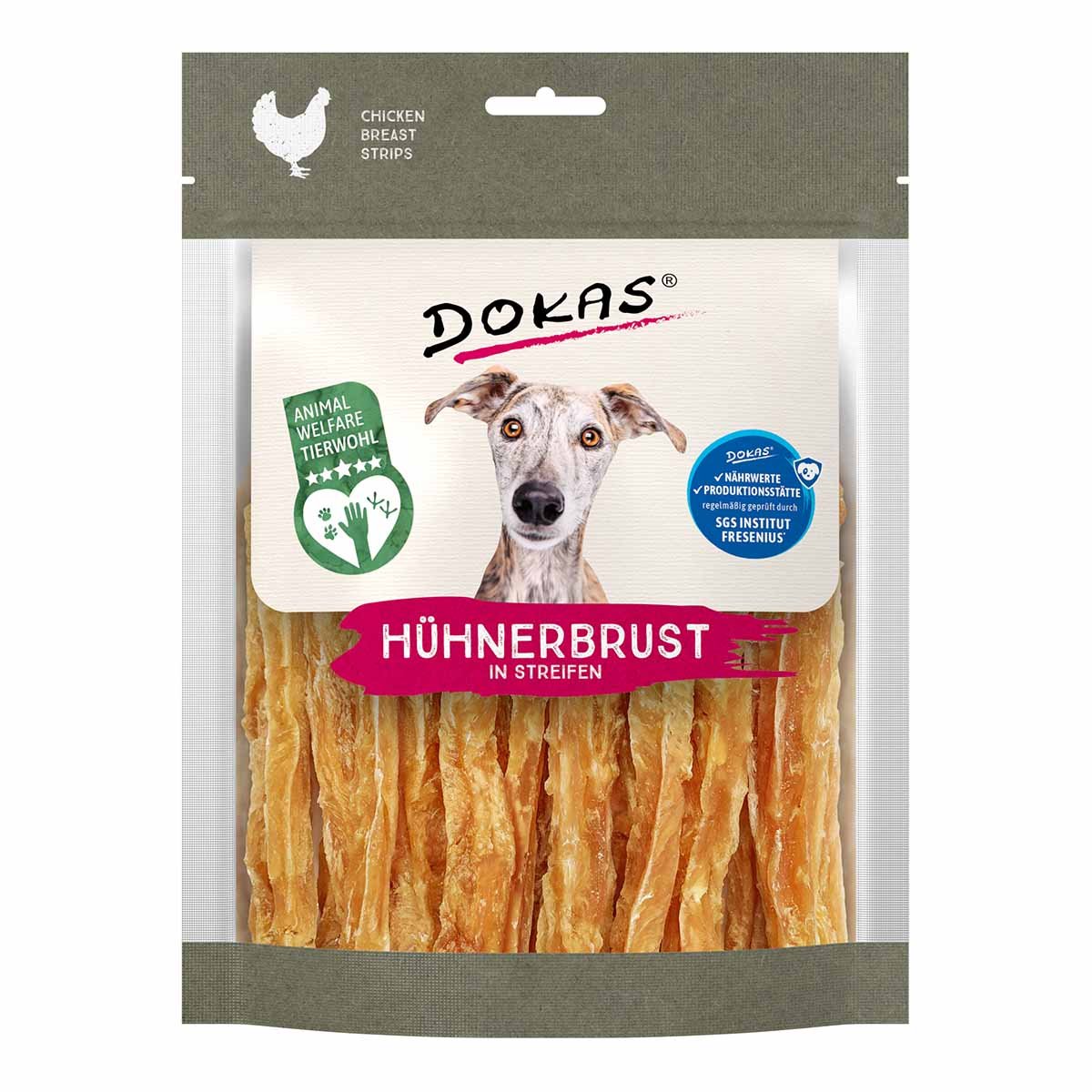Dokas Tierwohl Hühnerbrust in Streifen 3x170g