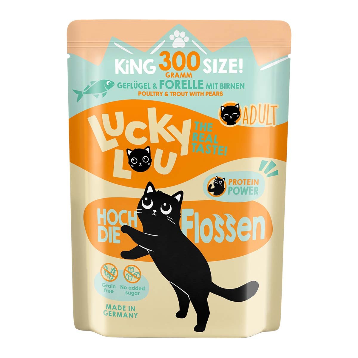 Lucky Lou Lifestage Adult Geflügel und Forelle 6x300g