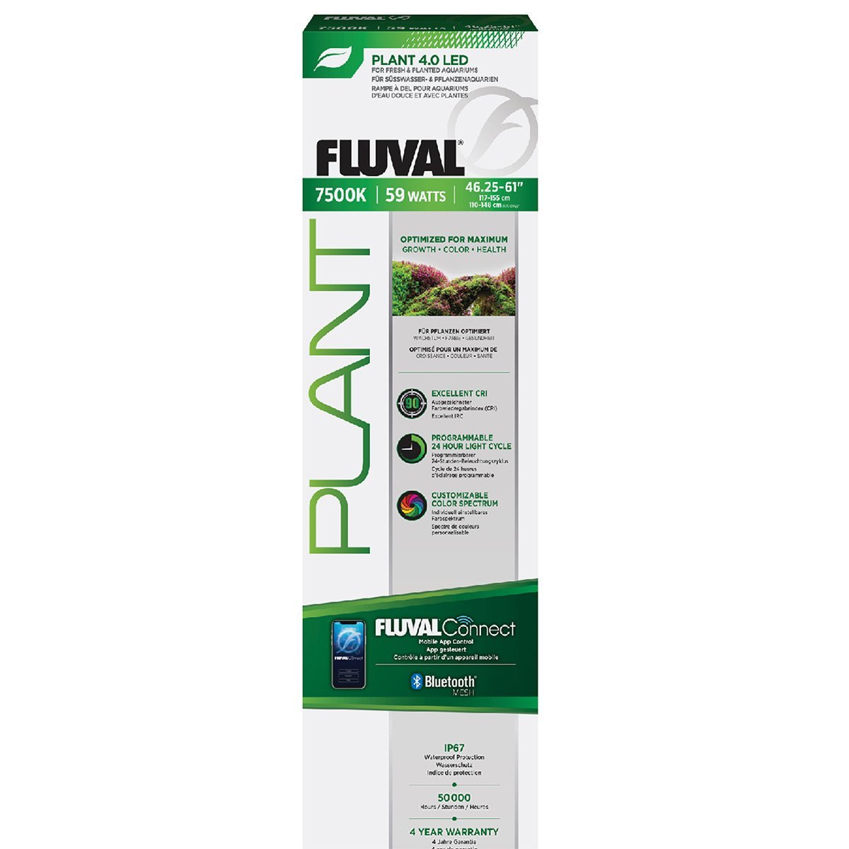 Fluval Plant 4.0 LED 59W, 117-155 cm