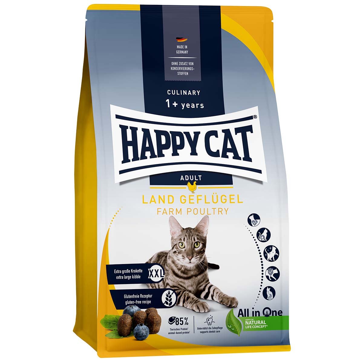 Happy Cat Culinary Adult Land Geflügel 2x10kg