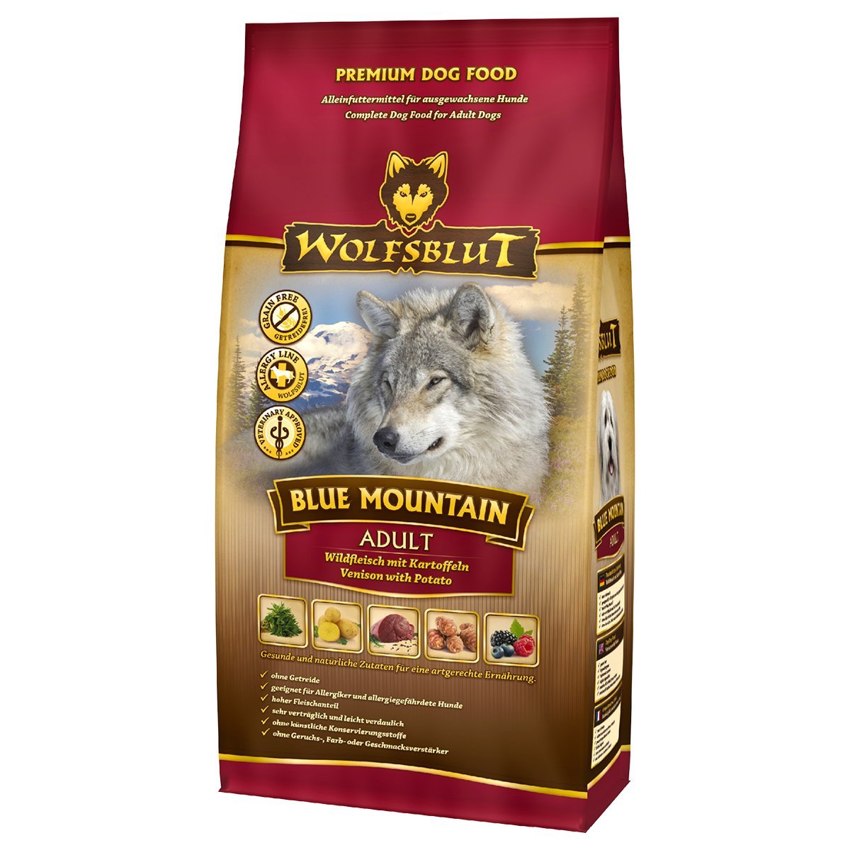Wolfsblut Blue Mountain Adult 2x12,5kg