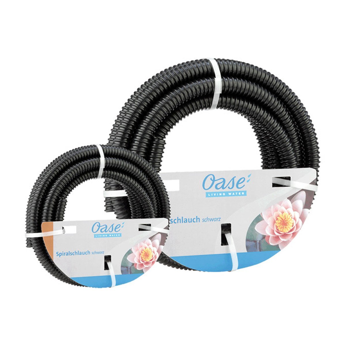 "Oase Spiralschlauch schwarz 5 und 10m 1""- 5m"