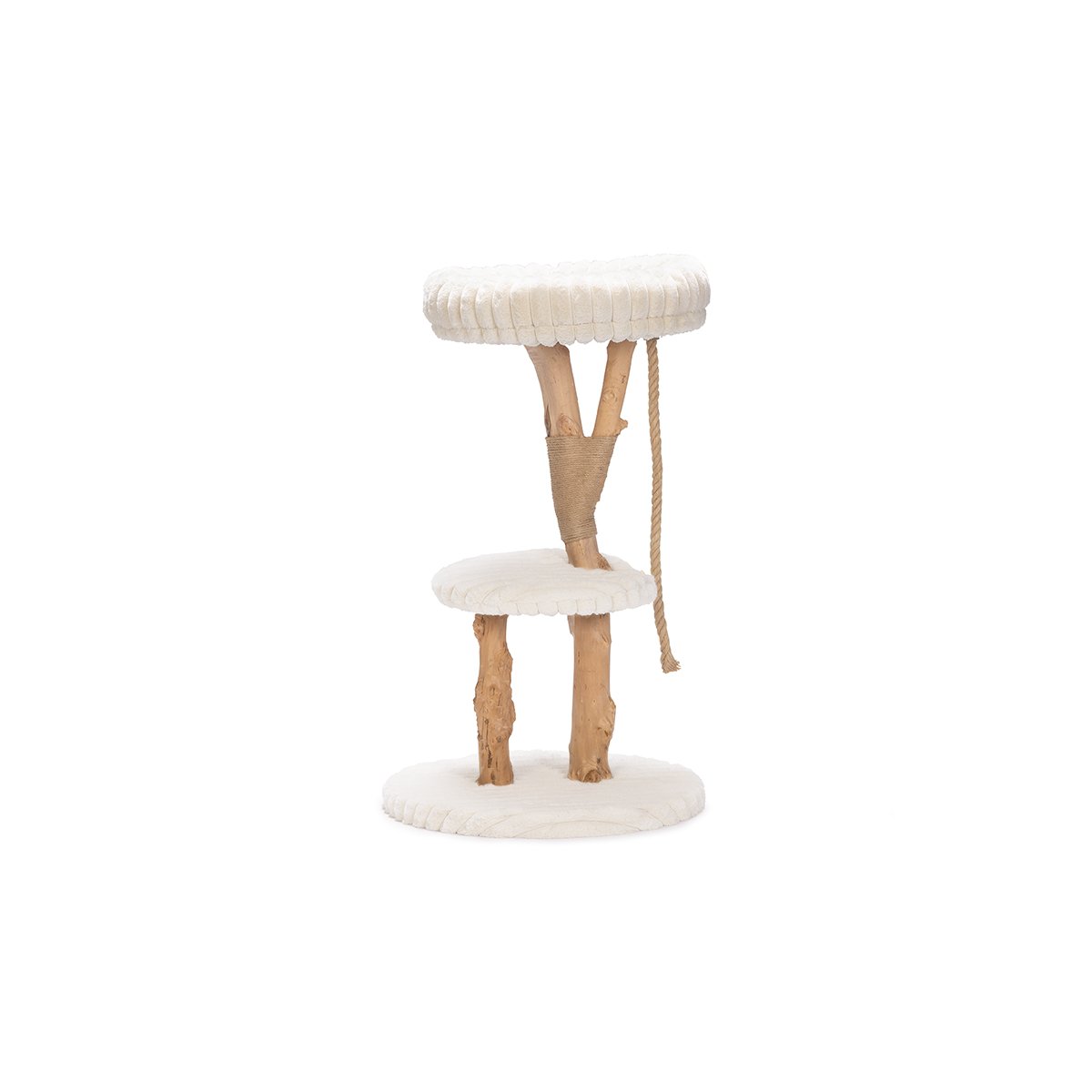 Designed by Lotte Kratzbaum Holz Reya creme 60x60x103 cm