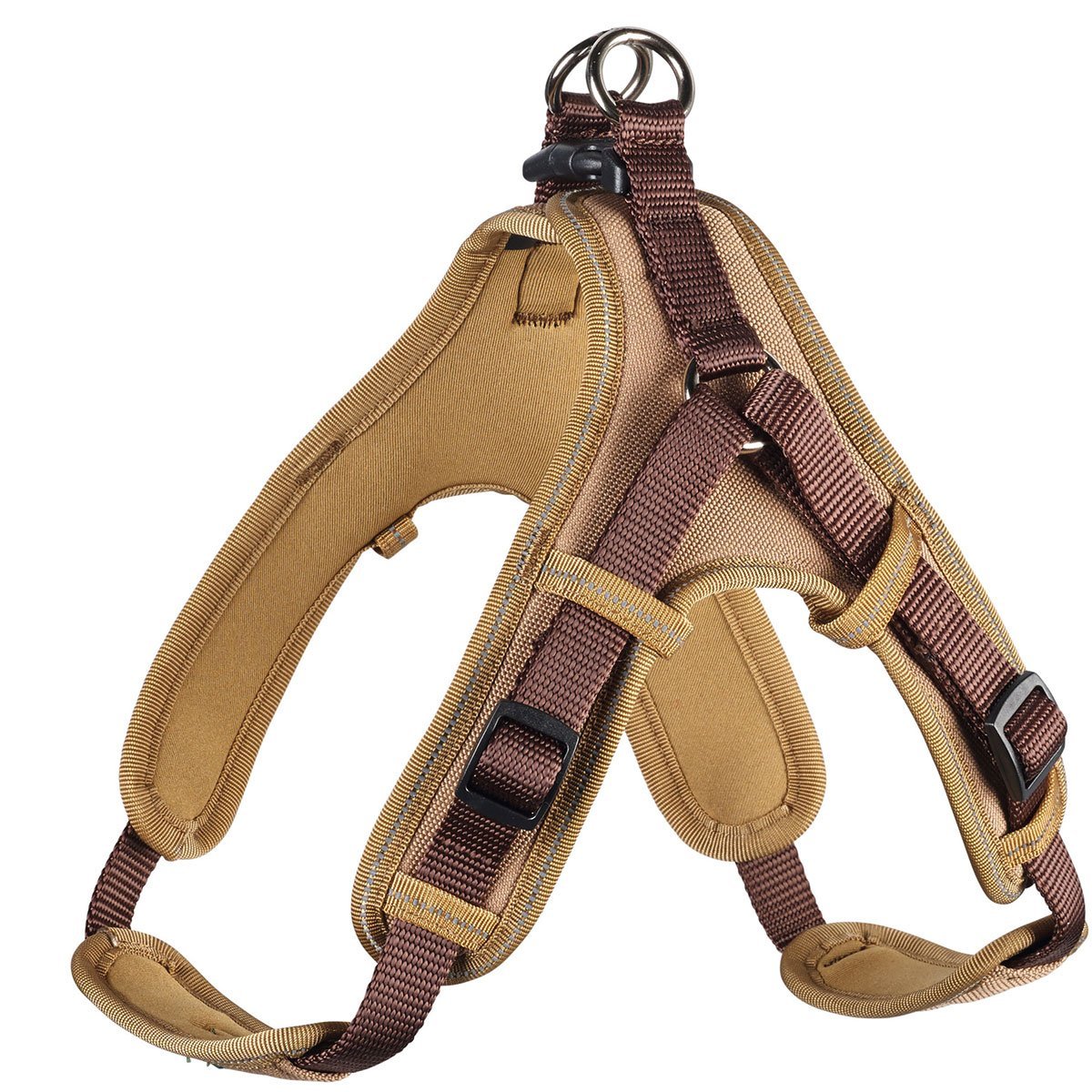 Hunter Neopren Geschirr braun/karamell S