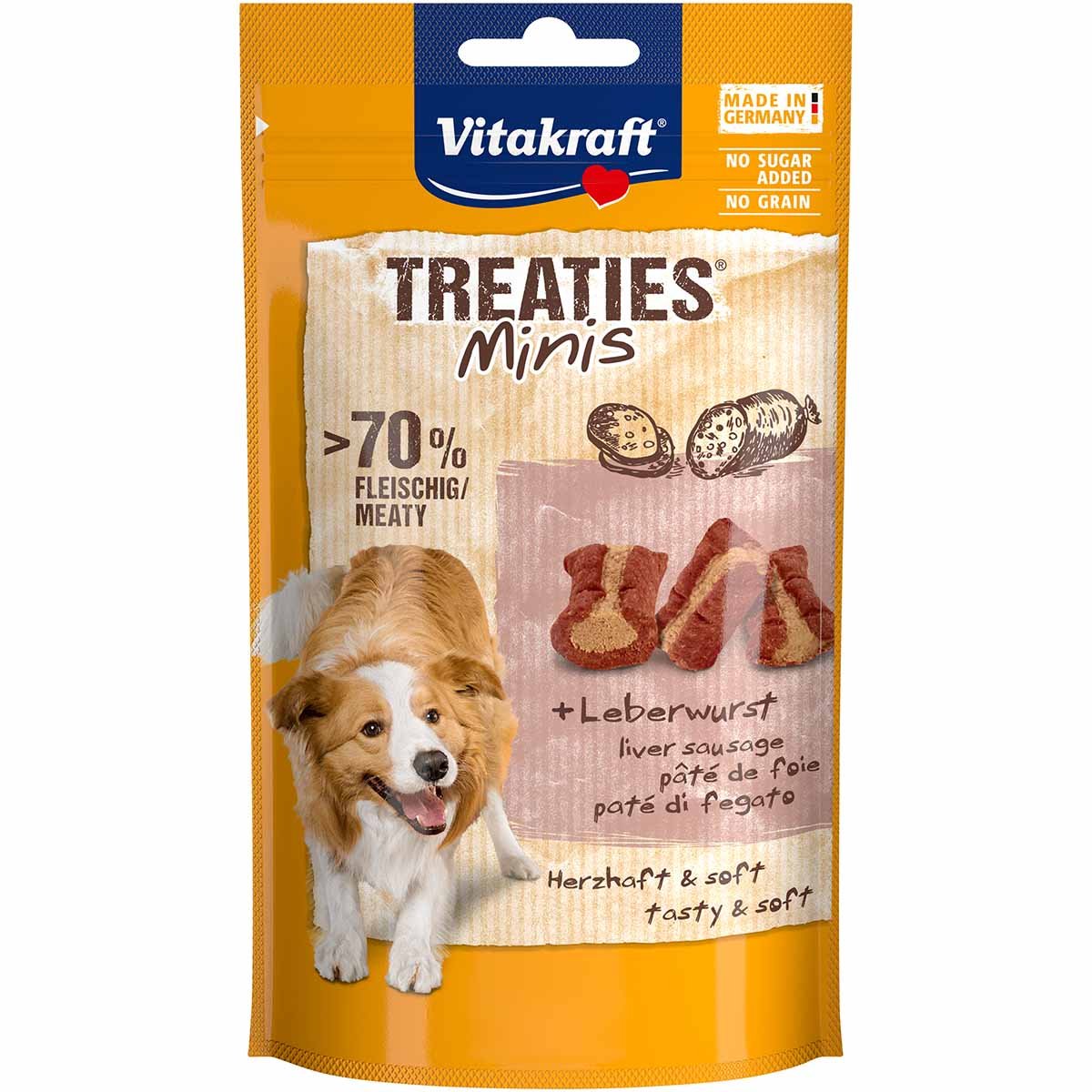 Vitakraft Treaties Minis Leberwurst 4x48g