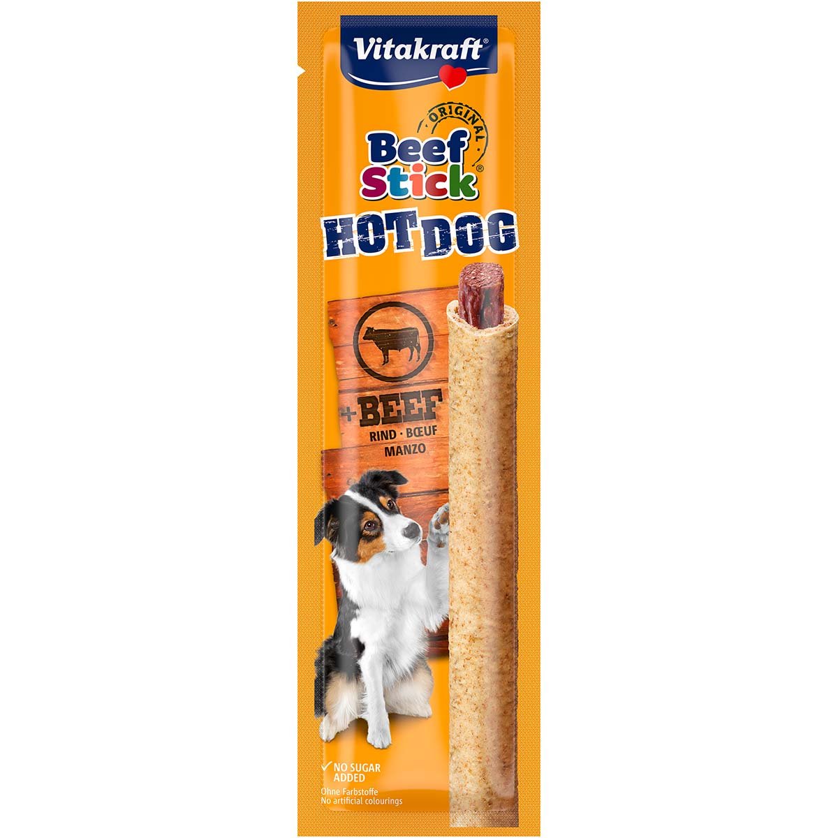 Vitakraft Hundesnack Beef-Stick Hot Dog 20 Stück