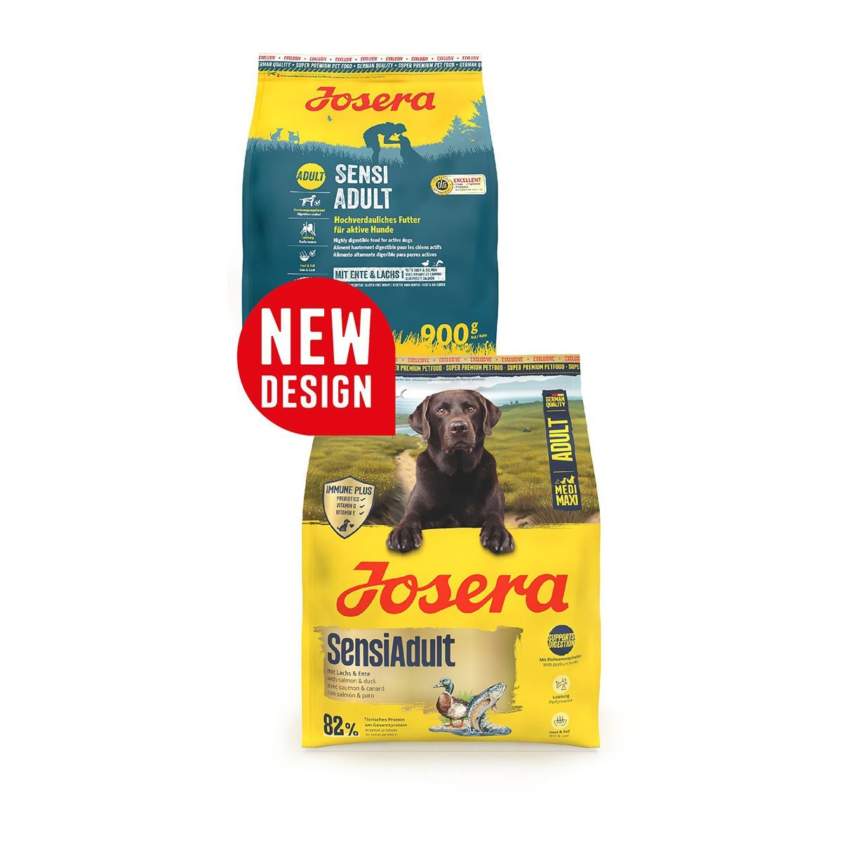 Josera Medi/Maxi Adult SensiAdult 5x900 g