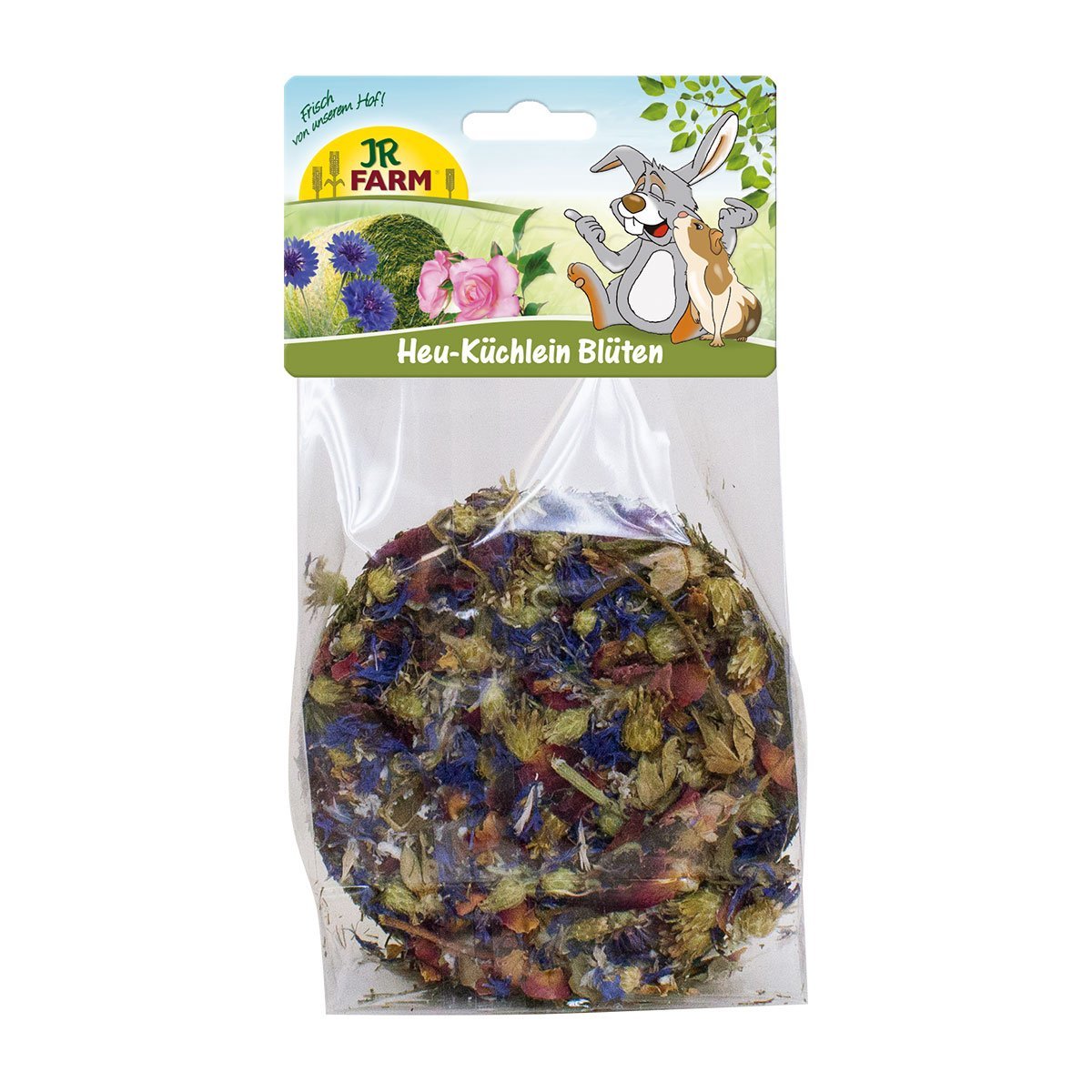 JR Farm Heu-Küchlein Blüten 5x75g