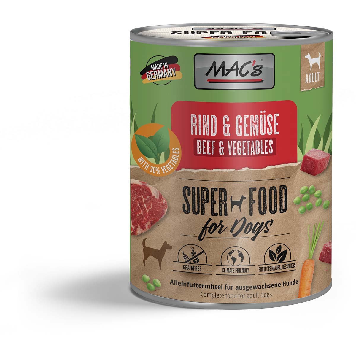 MAC's Dog Rind und Gemüse 24x800g