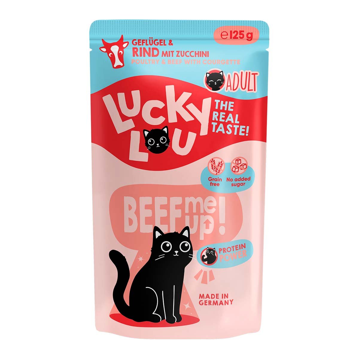 Lucky Lou Lifestage Adult Geflügel und Rind 16x125g