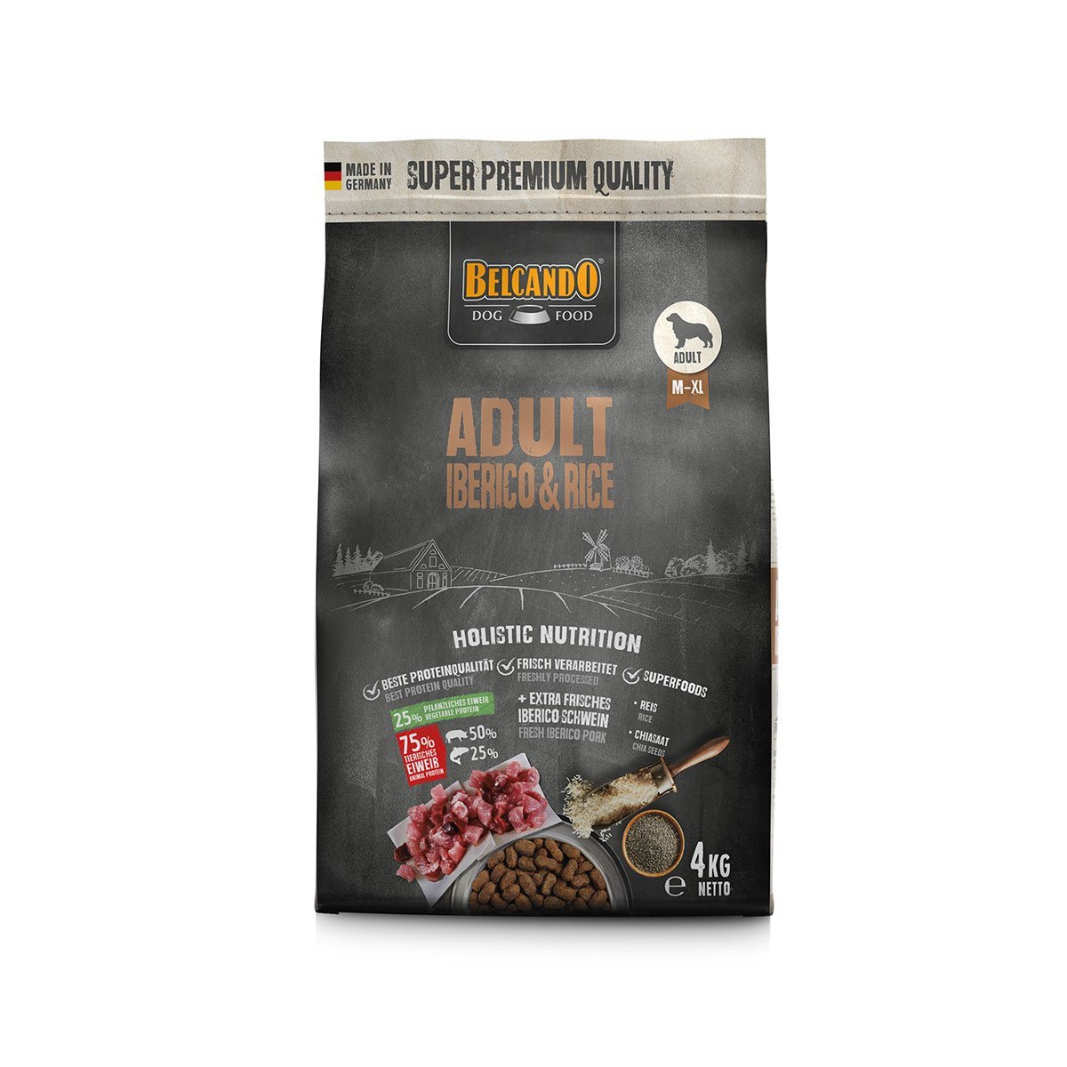 Belcando Adult Iberico und Rice 4kg