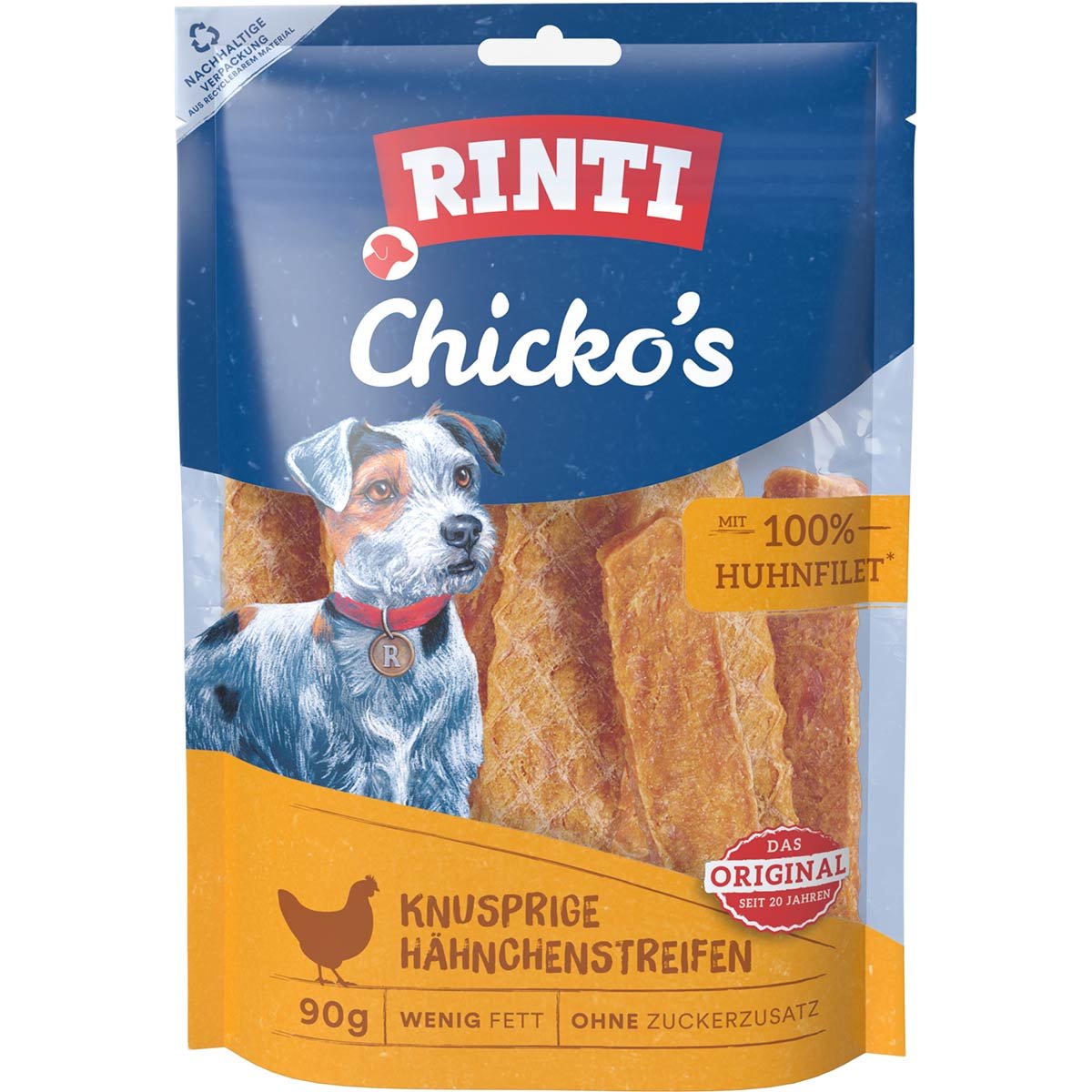 RINTI Chicko's Knusprige Hähnchenstreifen 6x90 g