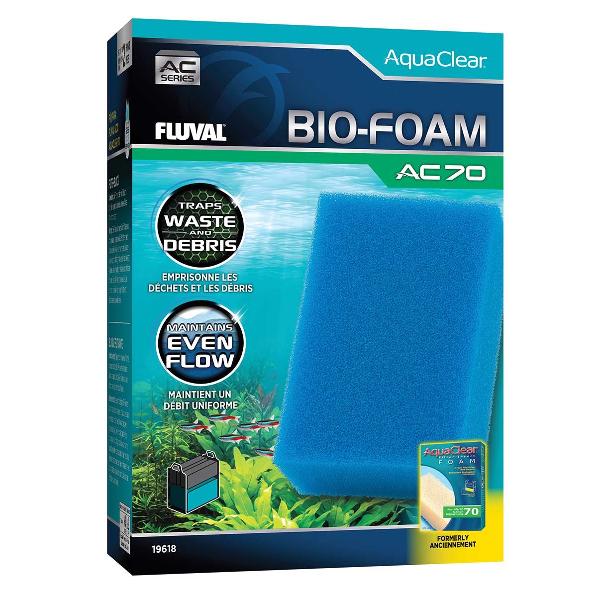 Fluval AquaClear Bio-Foam Filtereinsatz AC70